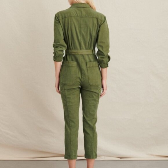 ALEX MILL Expedition Twill Jumpsuit Sz S - Picture 2 of 4